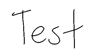The word "Test"