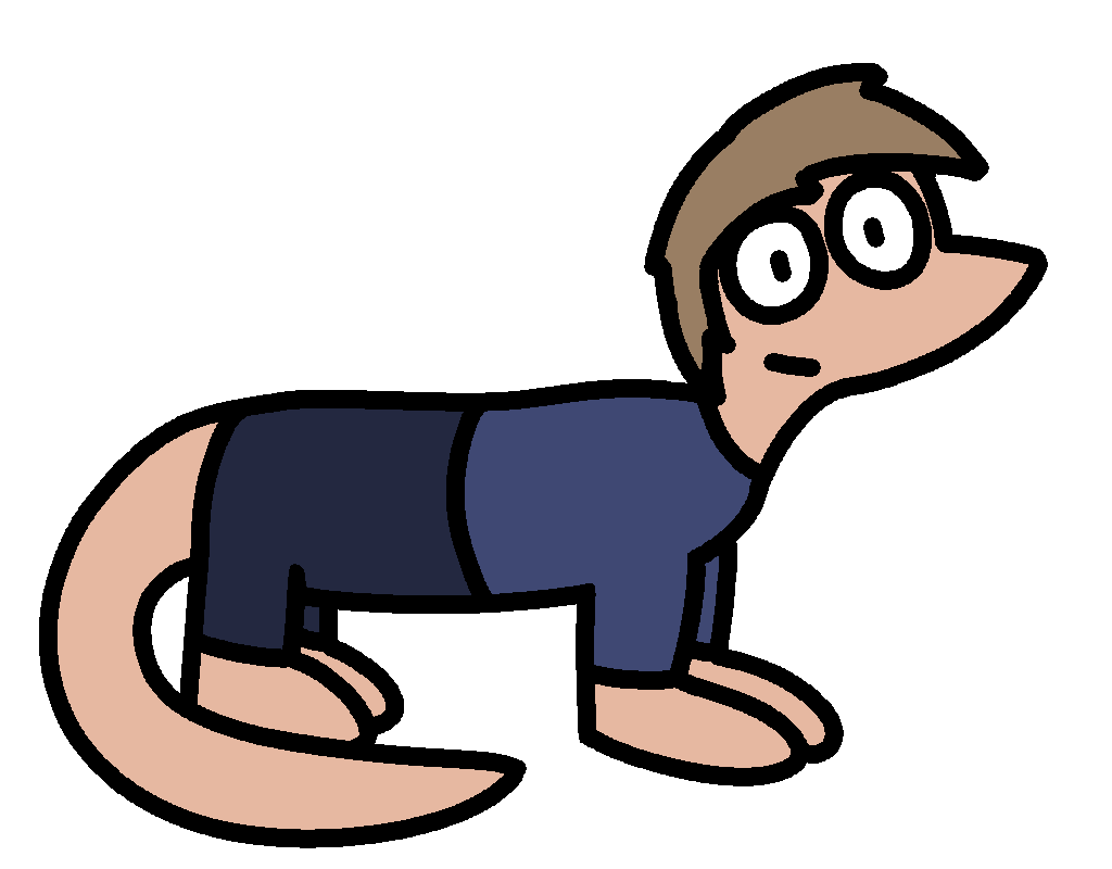 My demi lizard sona Tyler in quadripedal form, with bare feet